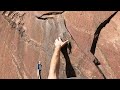 Genesis P1 (5.11a) POV Eldorado Canyon State Park