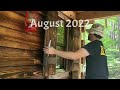 Two Years Building an ORIGINAL Off Grid Lumber Log Cabin in the Woods | Start to Finish | The Reveal