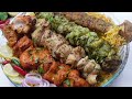 Perfect Dinner Recipe,BBQ Platter,Party Platter,Chicken tikka,Malai Boti,seekh kabab Recipe