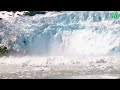 Most Awesome Glaciers Collapse in Water Compilation