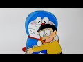 How To Draw Doraemon And Nobita | Cách vẽ Doraemon Và Nobita