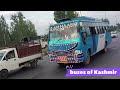 Bus fanning on SRINAGAR BARAMULA HIGHWAY | WESTERN BUS SERVICE #kashmir #tata #tatabus #wbs
