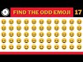 Find the Odd Emoji | Emoji Quiz Challenges