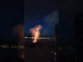 Lake Chelan Firework show on the barge