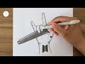 bts drawing easy step by step || Easy drawing ideas for beginners || Drawing for girls
