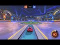 Rocket League me and my mate get a big Win against yet another pro.