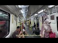 Journey on LRT Ampang Line from Cempaka to Pandan Indah