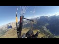 [FULL FLIGHT] PARAGLIDING Dolomites 2021-10-16