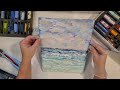 Painting the ocean in soft pastels: A demonstration