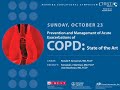 Prevention and Management of Acute Exacerbations of COPD