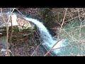 Waterfalls of Arkansas / Up high at Horsehead Grotto Falls
