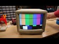 Apple ][ plus extreme cleaning + testing the Panasonic Monitor