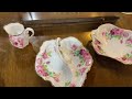 Shop with me at HUGE Antique Market for pretty teacups !