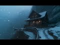 Mighty Blizzard Sounds & Frosty Wind Sound for Sleeping┇Heavy Snowstorm, Howling Wind & Blowing Snow