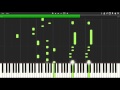 Foals - Spanish Sahara (Piano Recording With Synthesia Visualization)