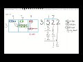 Standard Algorithm Video 522 divided by 3