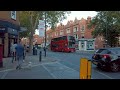 London Walk of FULHAM & CHELSEA during Golden Hour, New King’s Road & King’s Road