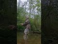 Fly Fishing During a Rainy Evening