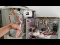 How an Air Handler & Heat Pump Work & are Controlled by 24v Thermostat Wires!