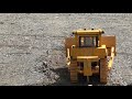 RC Dozer awesome power ripping gravel road