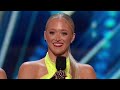 The Rybka Twins' ELECTRIFYING performance lights up the stage! | Auditions | AGT 2023