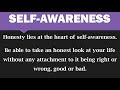 Do you have self-awareness?