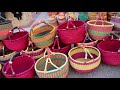How to Shape An African Basket