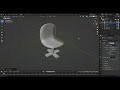 How to model an office chair in a minute Blender tutorial#blender