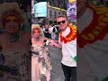 Times Square Street Talk. India vs Pakistan