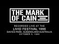 THE MARK OF CAIN Livid Festival 1996