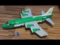 LEGO set 7734 cargo plane speed build