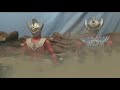 Ultraman Taro & Taiga Battle Gudon & Twin Tail | Ultraman Mainan Stop Motion | LJPL Animation