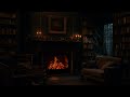 Rain Sleep ASMR | Crackling Fireplace and Rain Sounds for Sleeping, for Study | 4 hours