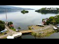Residential Settlement in Lake Sentani Papua / The Beauty of Nature in The Ifar Besar Village
