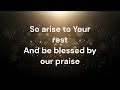 Oh The Glory Of His Presence | Jesus Image (With Lyrics)