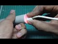 how to make rechargeable powerful torch #diy