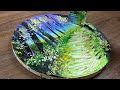 How to Paint Abstract Forest | Step by Step Full Tutorial Version