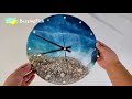 Ocean Clock from Resin - Step by Step Resin Tutorial | Resin  Art