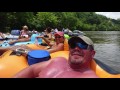 Floating the river in the North Carolina, Hot Springs area | 2016