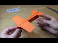 Origami Airplane | How to Make a Paper Airplane Glider that Fly Far | Easy Origami ART Paper Craft