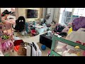 Cleaning up the house of a man who is heavily addicted to smoking. ~ Satisfying Cleaning