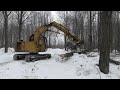 HUGE Logging clear cut opperation in northern Wisconsin 2023!