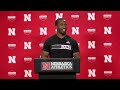 Nebraska Football strength and conditioning coach Corey Campbell meets the media I Nebraska Huskers