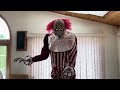 Spirit Halloween 2024 Animated Creepy Towering Clown Halloween Animatronic (ALL PHRASES) 🎃👻💀