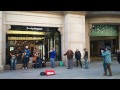 Buskers in barcelona