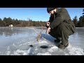 Hot Ice Fishing Action!/Big Foot Thermal Ice Shelter/Coleman Stove/Homemade Whole Grain Bread