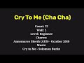 Cry To Me (Cha Cha)line dance/Beginner/크라이 투 미 차차 초급 라인댄스