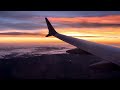 VOLO AL TRAMONTO ✈️🌅 | #flight #sunset #airplane #relax #skyline #cielo #shorts #pordosol #volare