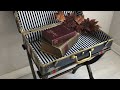 How To Line A Vintage Suitcase | No Sewing Needed