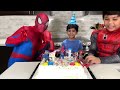 Troy and Izaak Happy Birthday Cake Toys Video Collection TBTFUNTV